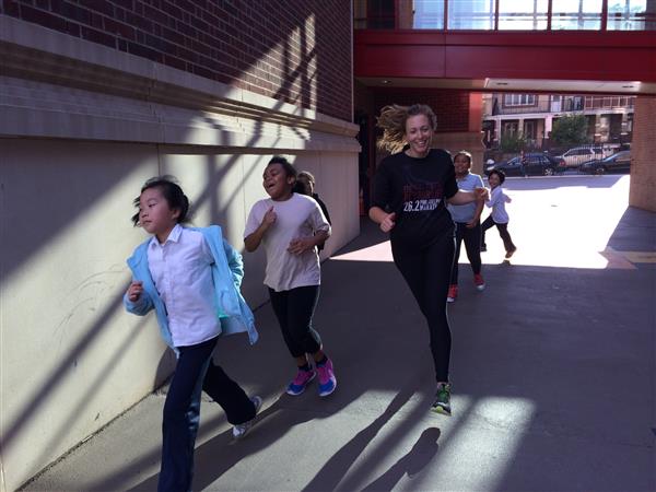 running running